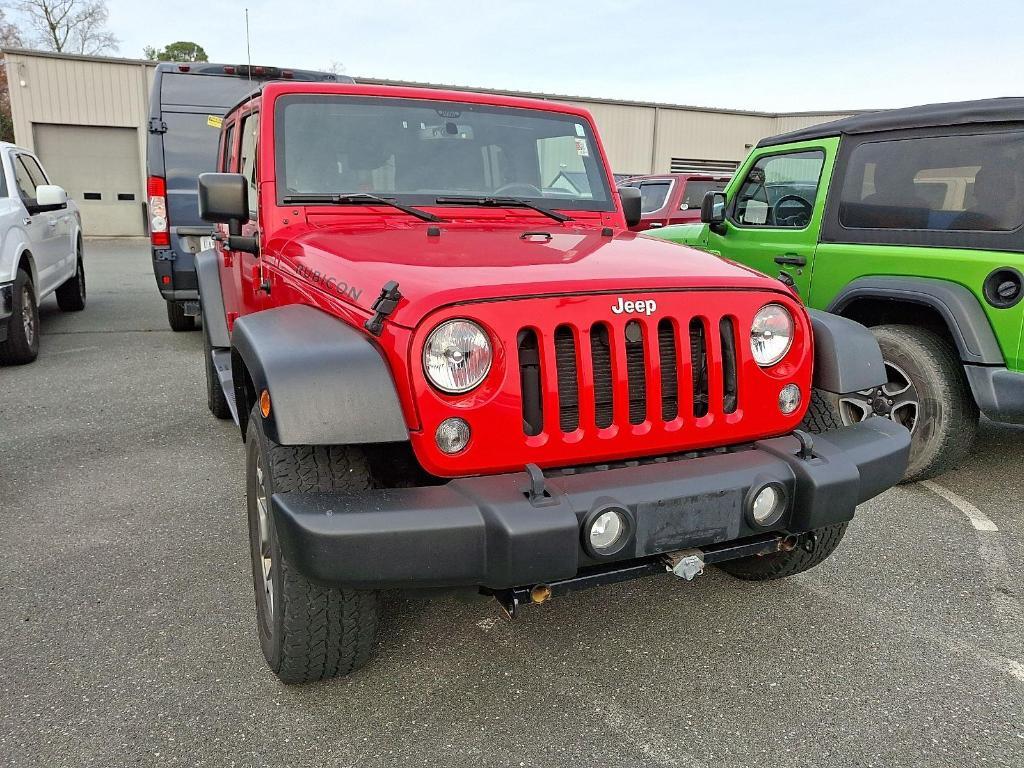 used 2015 Jeep Wrangler Unlimited car, priced at $22,490