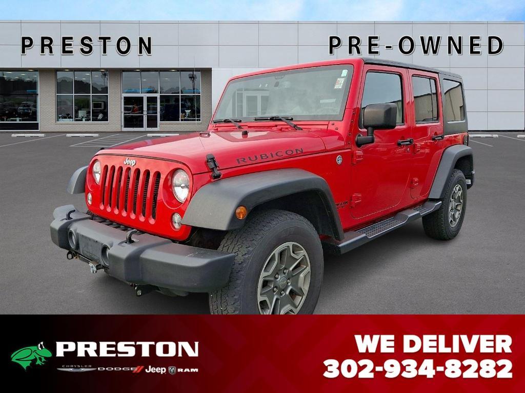 used 2015 Jeep Wrangler Unlimited car, priced at $22,490