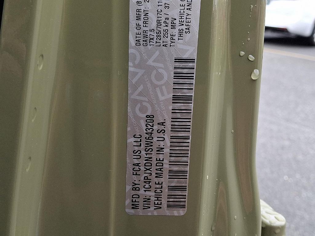 new 2025 Jeep Wrangler car, priced at $44,151