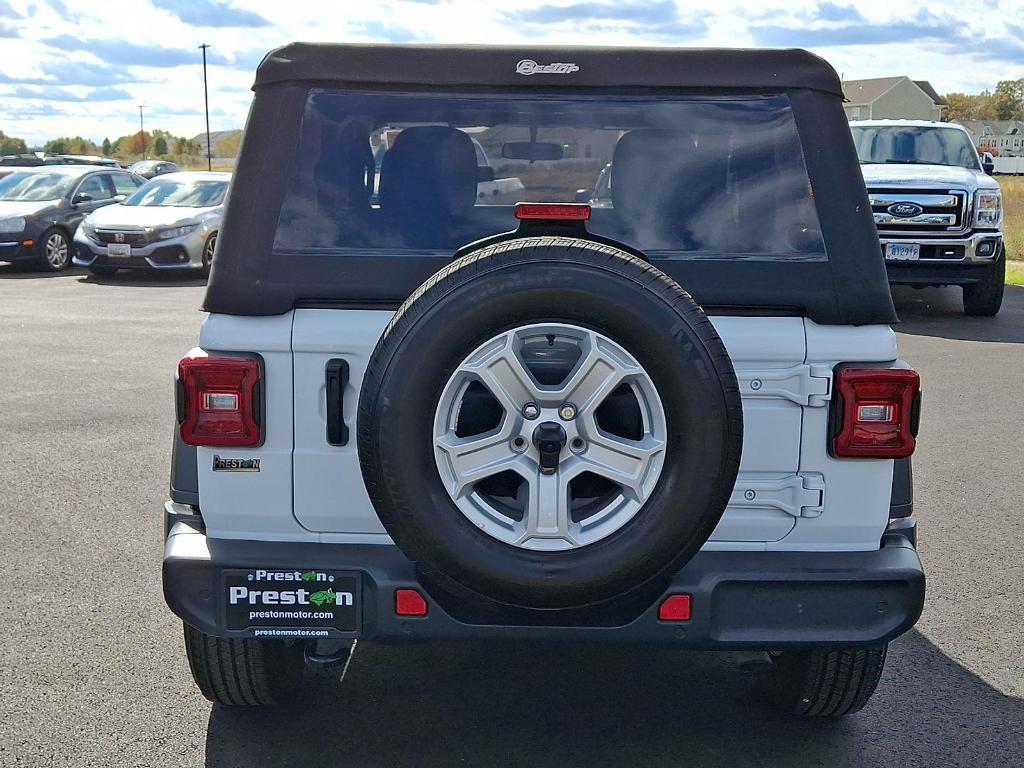 used 2021 Jeep Wrangler car, priced at $27,650