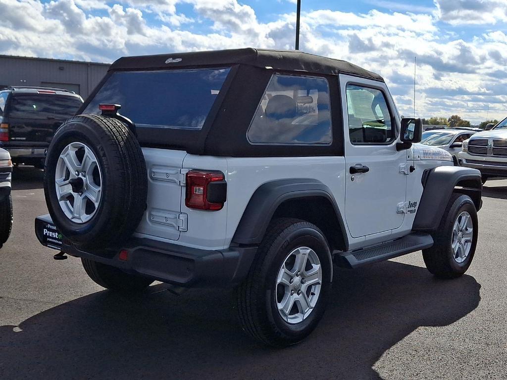 used 2021 Jeep Wrangler car, priced at $27,650