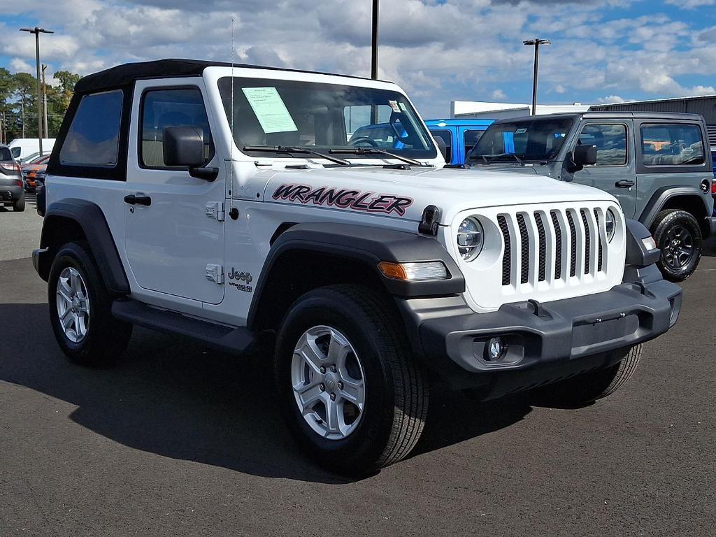 used 2021 Jeep Wrangler car, priced at $27,650