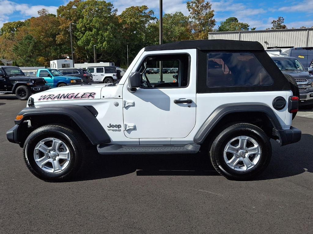 used 2021 Jeep Wrangler car, priced at $27,650