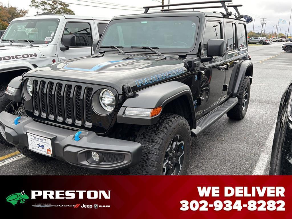 used 2022 Jeep Wrangler Unlimited 4xe car, priced at $36,590