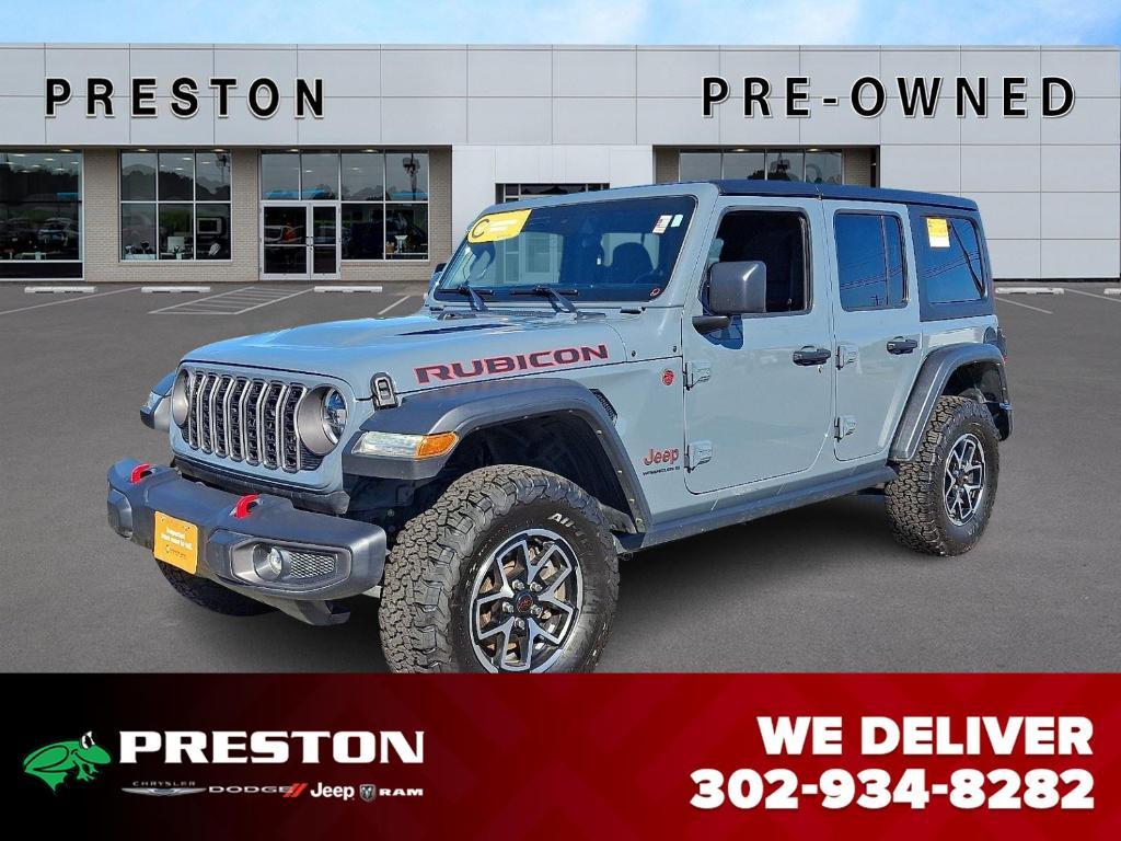 used 2024 Jeep Wrangler car, priced at $45,000