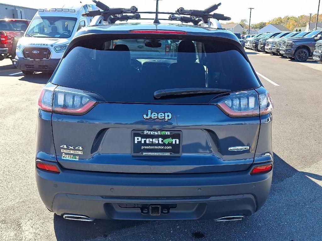 used 2021 Jeep Cherokee car, priced at $22,000