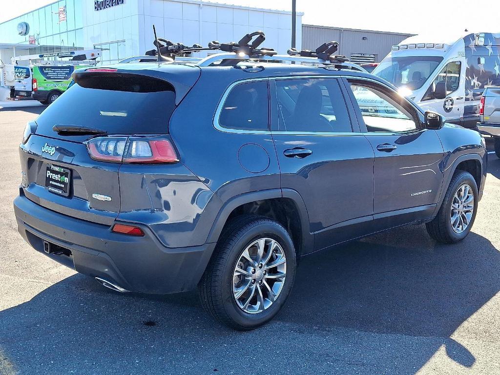 used 2021 Jeep Cherokee car, priced at $22,000