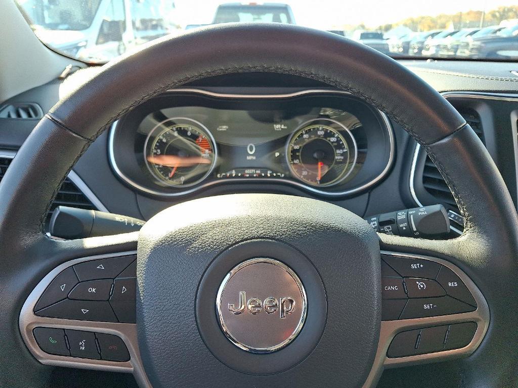 used 2021 Jeep Cherokee car, priced at $22,000