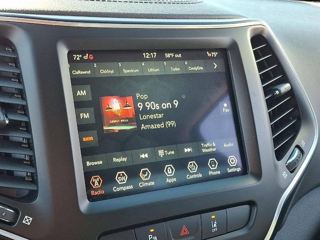 used 2021 Jeep Cherokee car, priced at $22,000