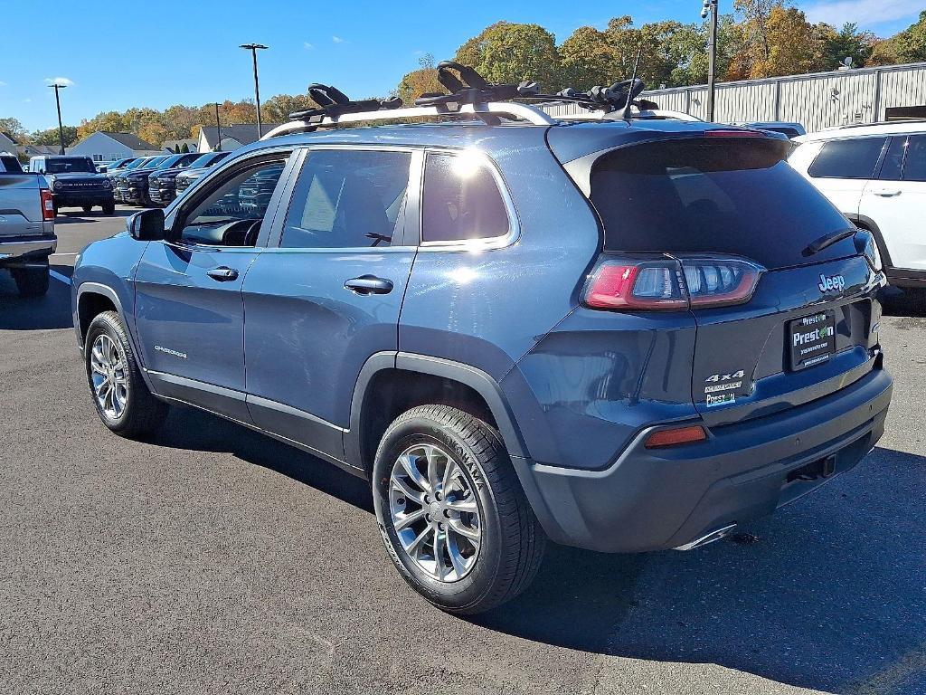 used 2021 Jeep Cherokee car, priced at $22,000