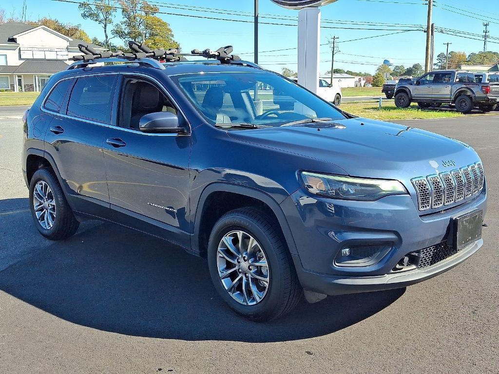 used 2021 Jeep Cherokee car, priced at $22,000