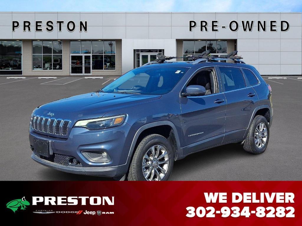 used 2021 Jeep Cherokee car, priced at $22,000