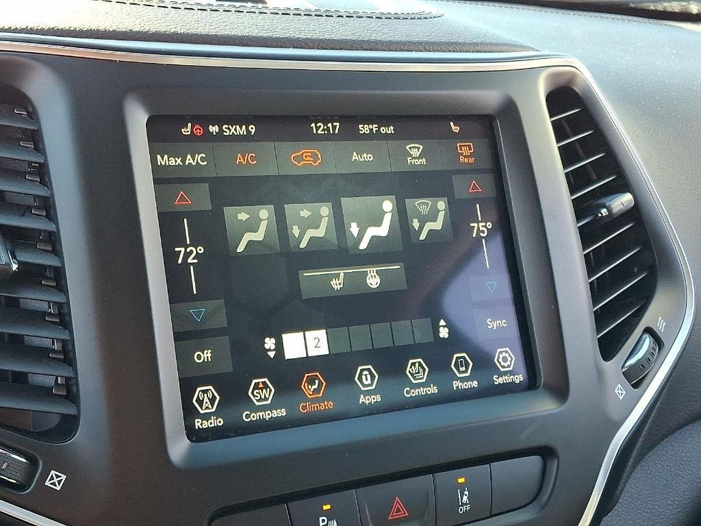 used 2021 Jeep Cherokee car, priced at $22,000