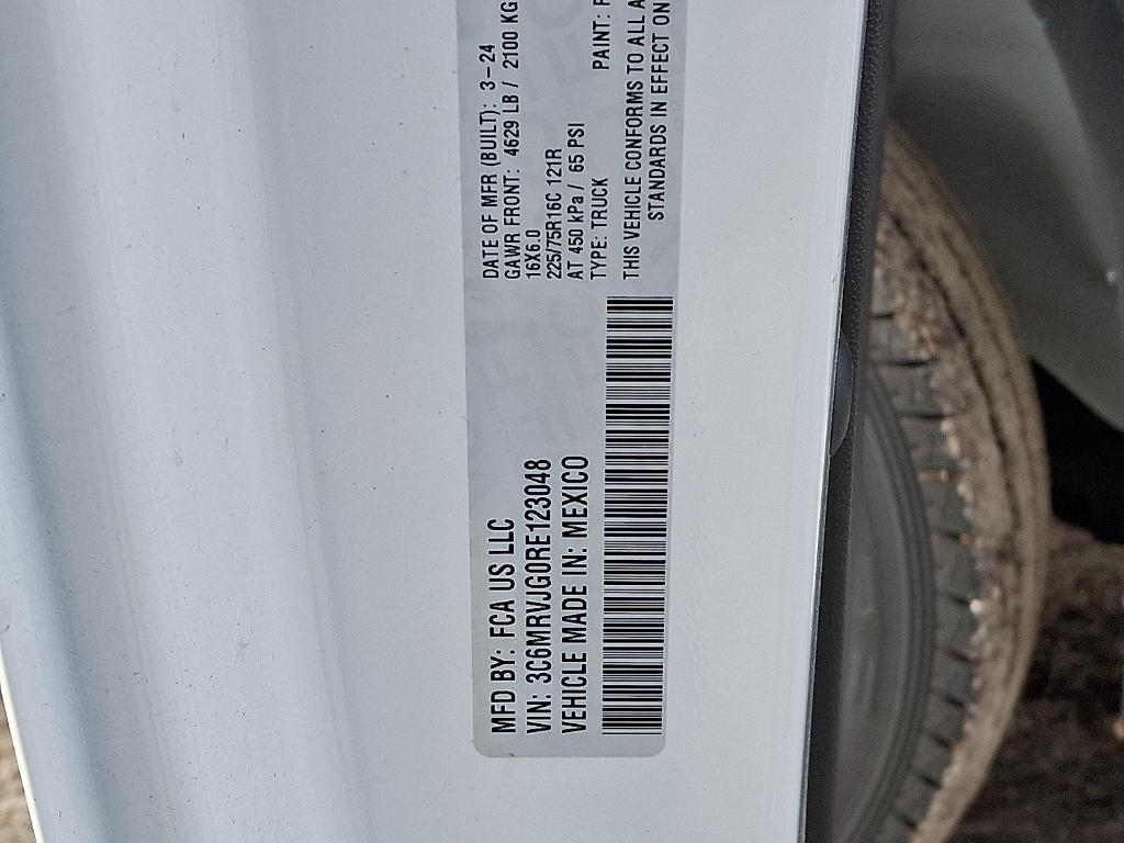 new 2024 Ram ProMaster 3500 car, priced at $59,630