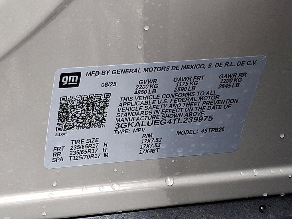 new 2026 GMC Terrain car, priced at $34,740