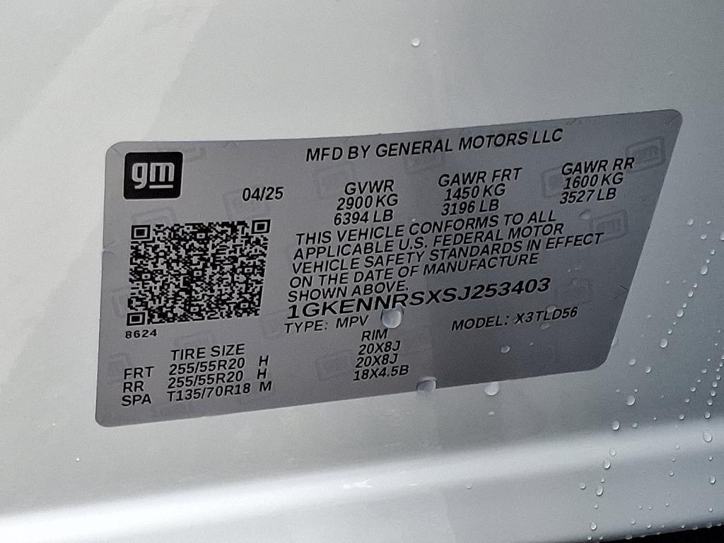 new 2025 GMC Acadia car, priced at $49,030