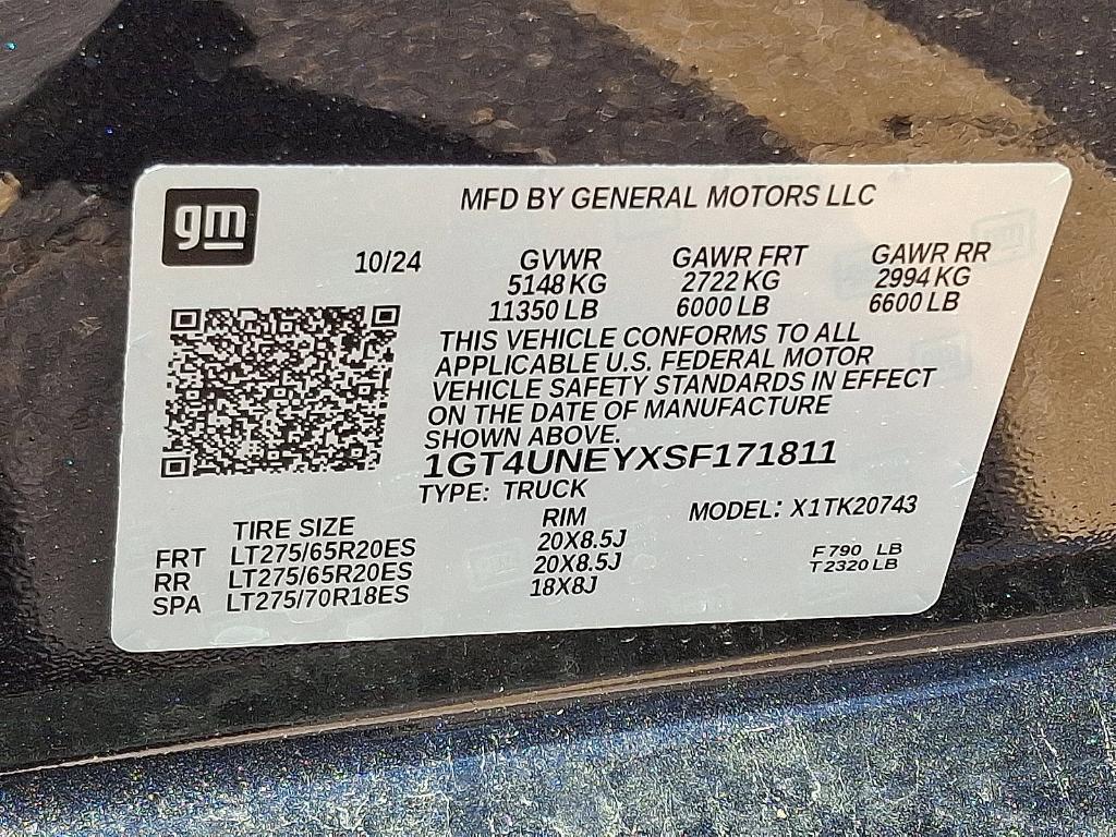 new 2025 GMC Sierra 2500 car, priced at $84,040