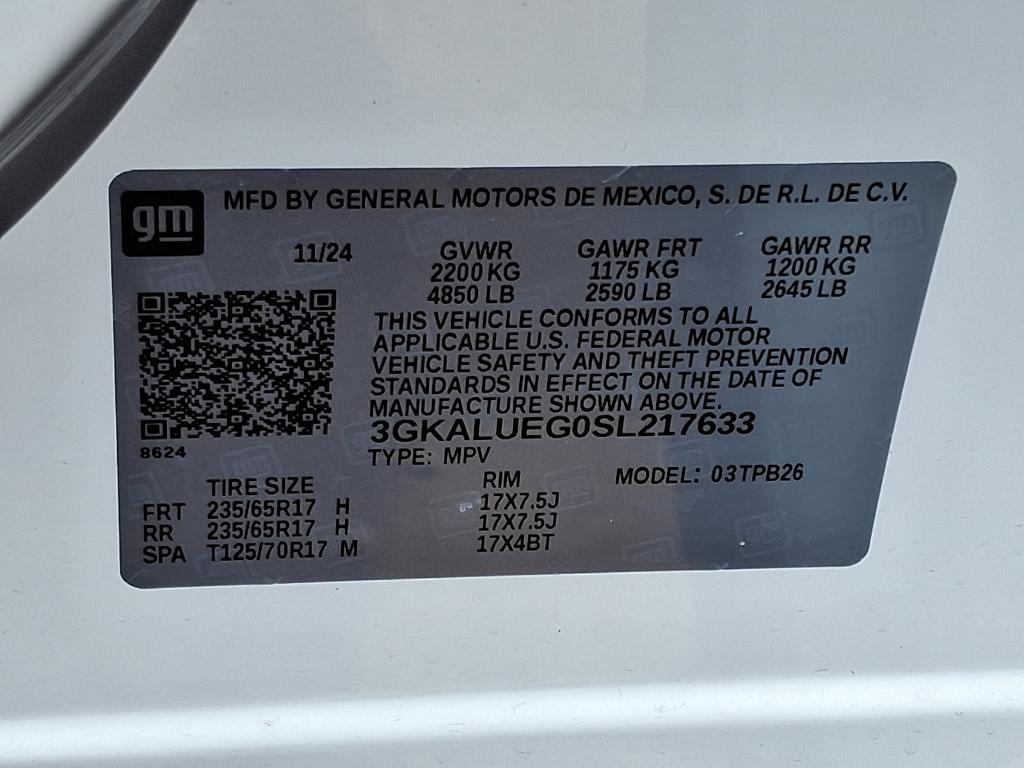 new 2025 GMC Terrain car, priced at $34,975