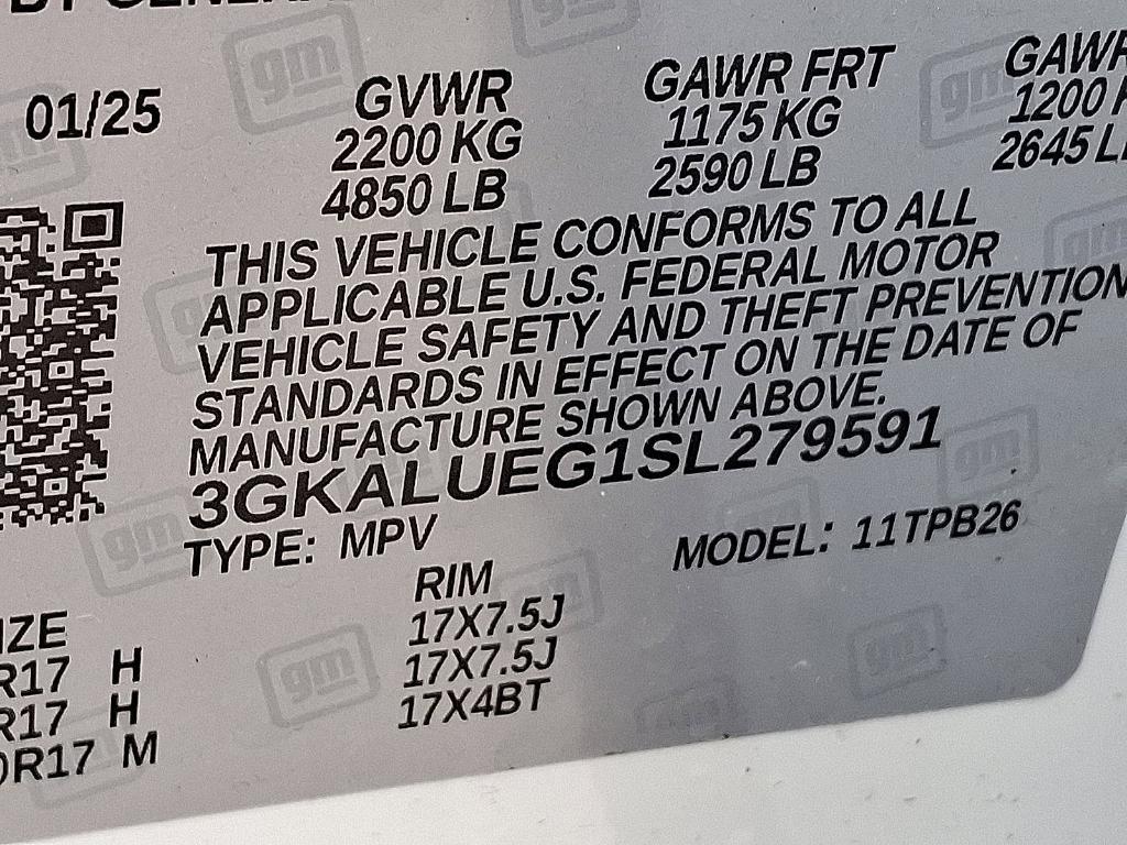 new 2025 GMC Terrain car