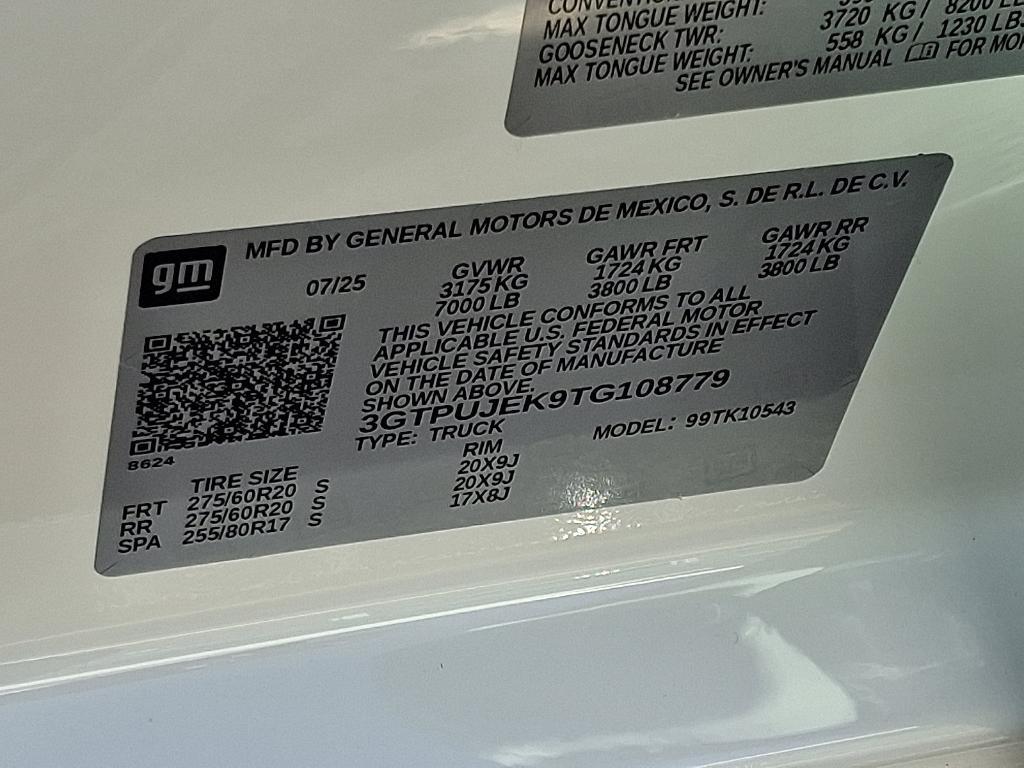new 2026 GMC Sierra 1500 car, priced at $57,495