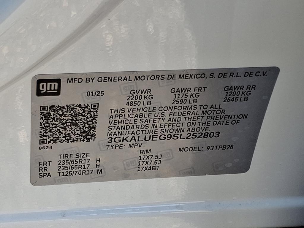 new 2025 GMC Terrain car, priced at $33,890