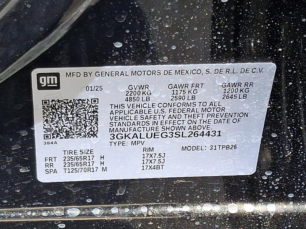 new 2025 GMC Terrain car, priced at $33,890