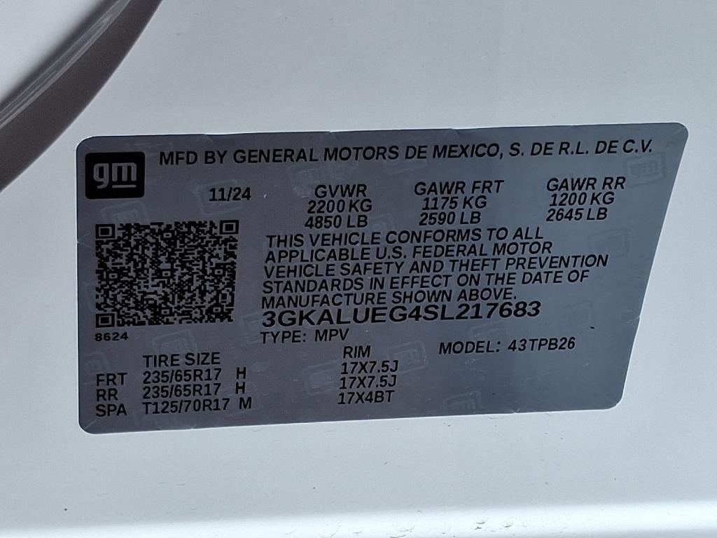 new 2025 GMC Terrain car, priced at $33,890