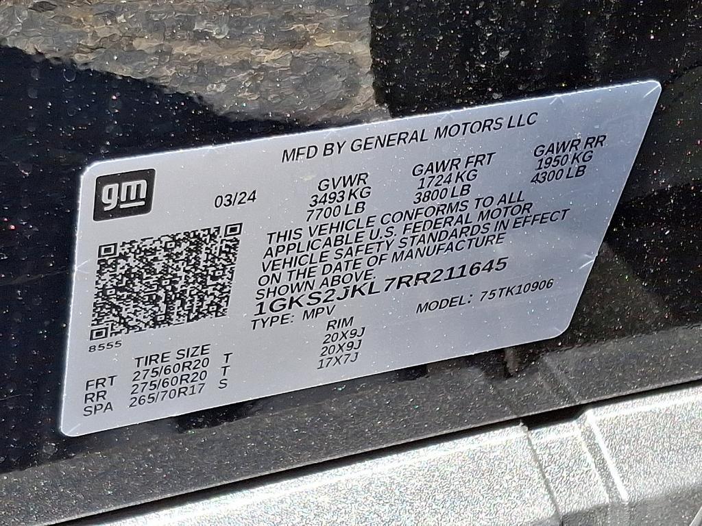 new 2024 GMC Yukon XL car, priced at $87,260