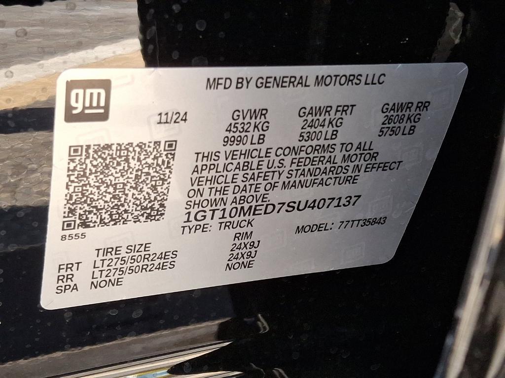 new 2025 GMC Sierra EV car, priced at $92,490