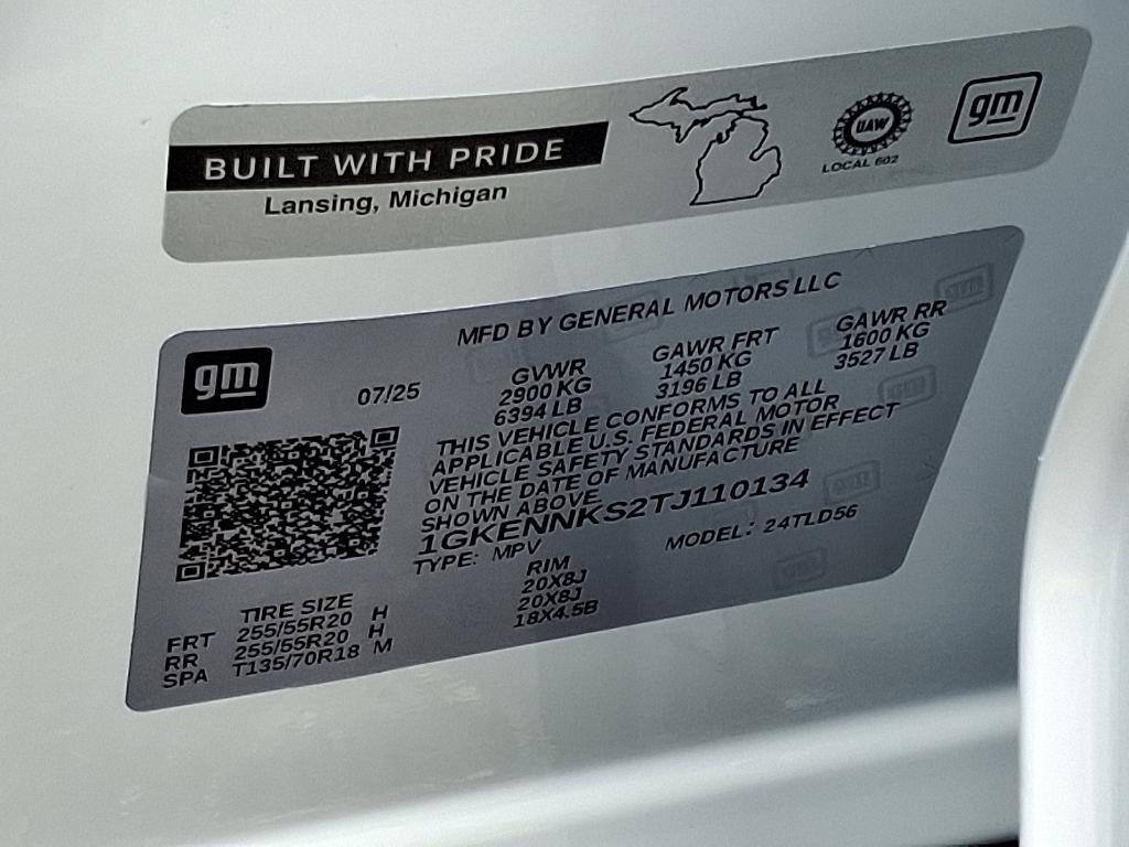 new 2026 GMC Acadia car, priced at $52,980