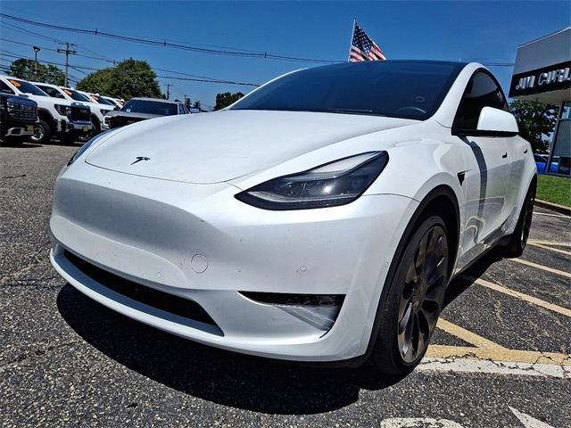 used 2022 Tesla Model Y car, priced at $28,352