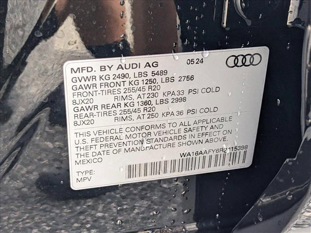 new 2024 Audi Q5 car, priced at $54,582