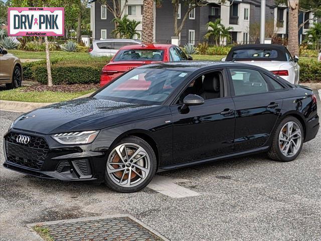 new 2025 Audi A4 car, priced at $48,075