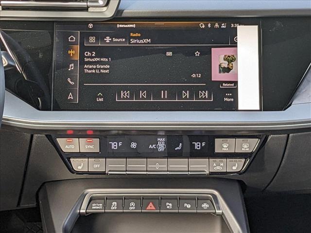 new 2025 Audi A3 car, priced at $38,214