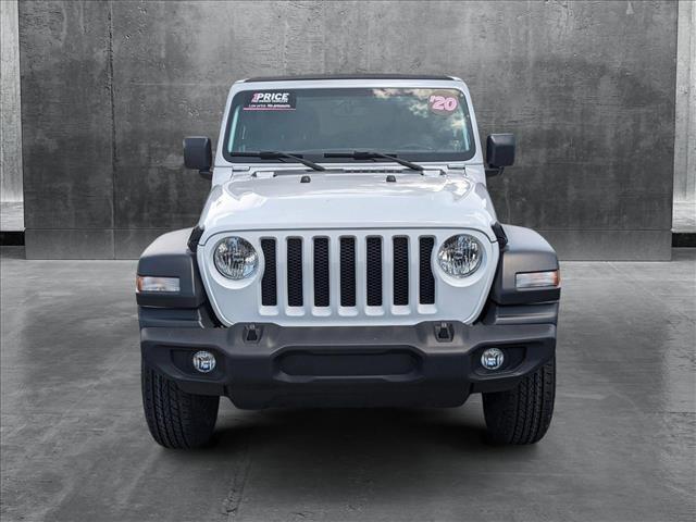used 2021 Jeep Wrangler Unlimited car, priced at $24,998