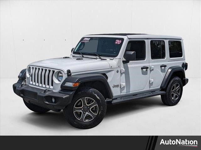 used 2021 Jeep Wrangler Unlimited car, priced at $24,494