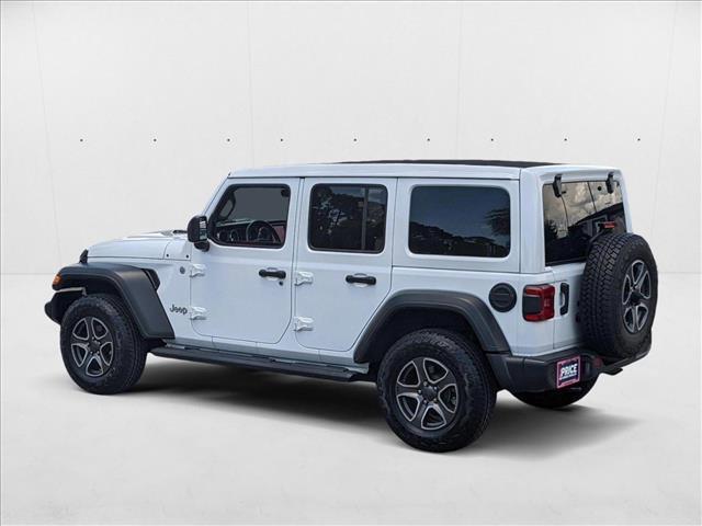 used 2021 Jeep Wrangler Unlimited car, priced at $24,494