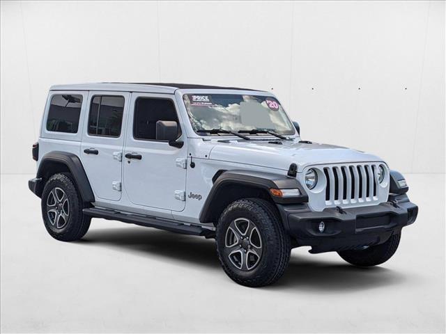 used 2021 Jeep Wrangler Unlimited car, priced at $24,494