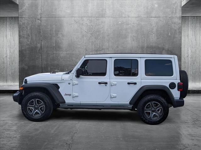 used 2021 Jeep Wrangler Unlimited car, priced at $24,998