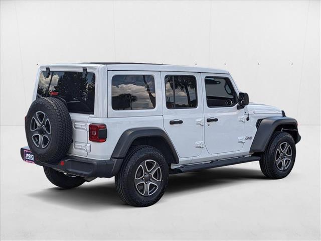used 2021 Jeep Wrangler Unlimited car, priced at $24,494
