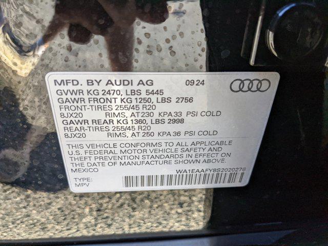 new 2025 Audi Q5 car, priced at $59,875