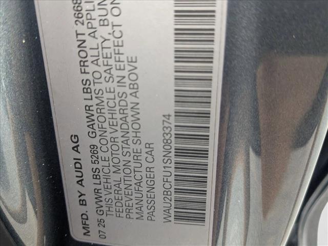 new 2025 Audi A5 car, priced at $57,575