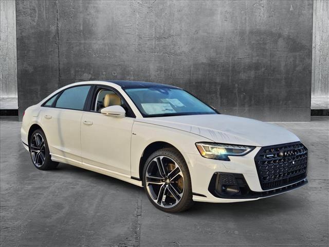 new 2025 Audi A8 car, priced at $106,975