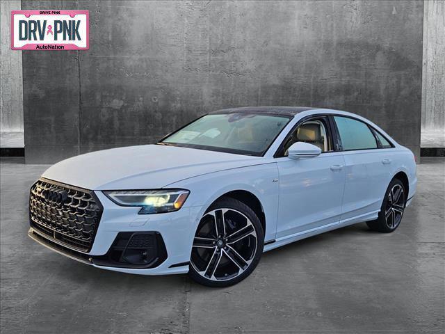 new 2025 Audi A8 car, priced at $106,975