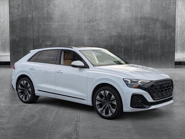 new 2025 Audi Q8 car, priced at $90,715