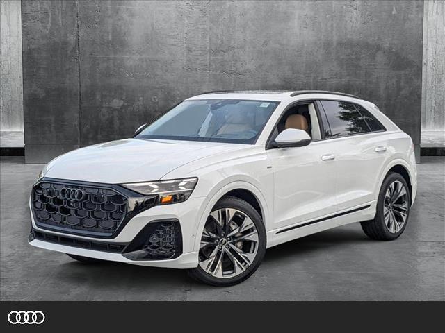 new 2025 Audi Q8 car, priced at $90,715
