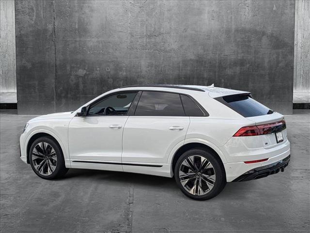 new 2025 Audi Q8 car, priced at $90,715