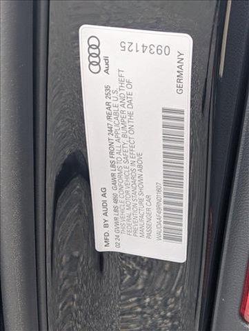 new 2024 Audi A4 car, priced at $47,805