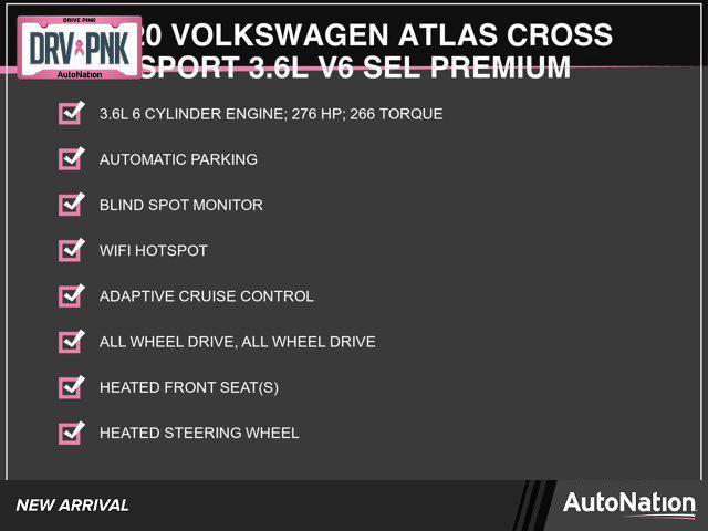 used 2020 Volkswagen Atlas Cross Sport car, priced at $25,998