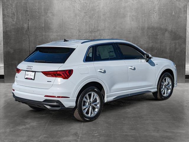 new 2024 Audi Q3 car, priced at $43,740